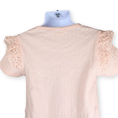 Matilda Jane Pink Enchanted Garden Wonder and Wander Ruffle Top Size 6 NWT - Picture 5 of 7
