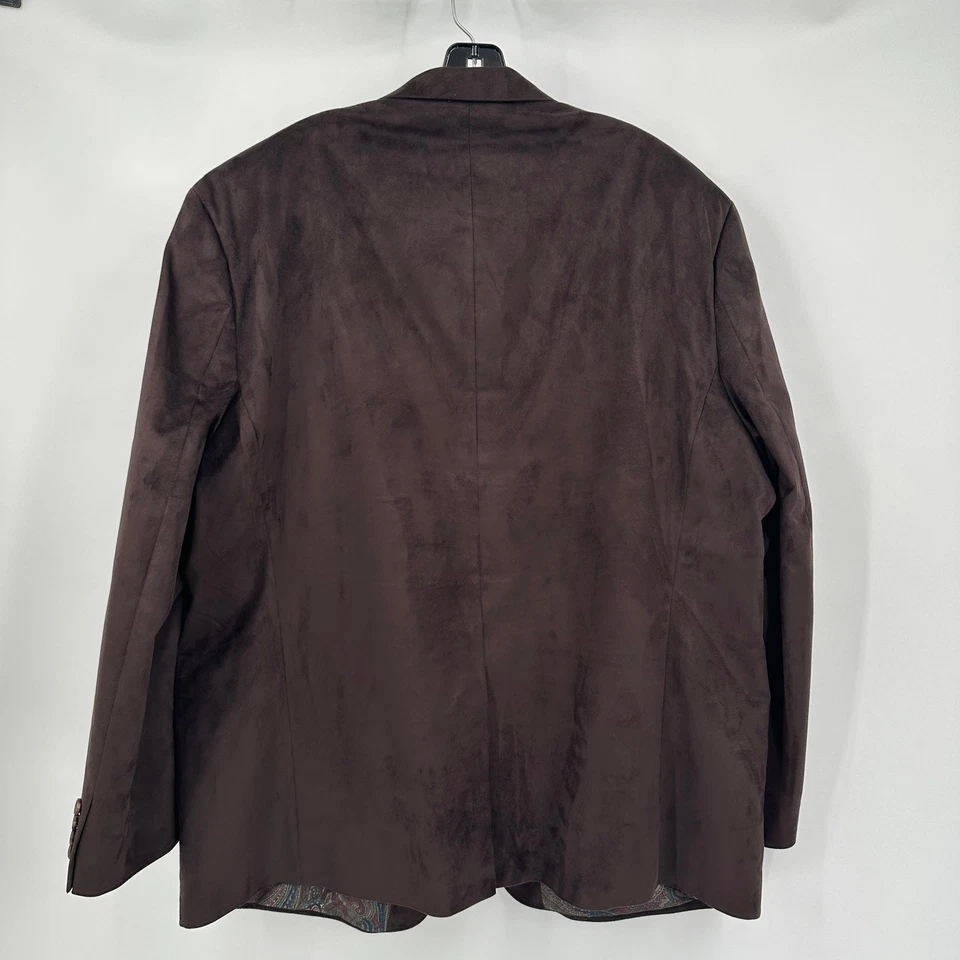 Blazer Lauren Ralph Lauren Hombre 50R Marrón Gamuza Look Abrigo Deportivo Clásico Dinero Antiguo Foto 2 de 4