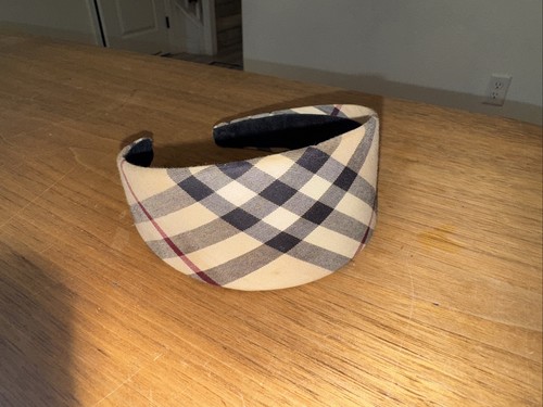Burberry London Girls Toddler Nova Check Headband | Ages 2–5 | Pre-Owned