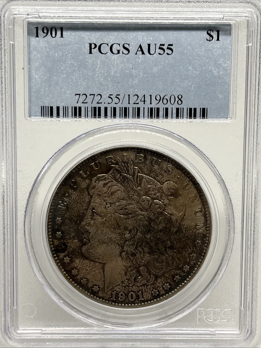 1901 Philadelphia AU 55 Morgan US Dollars for sale | eBay
