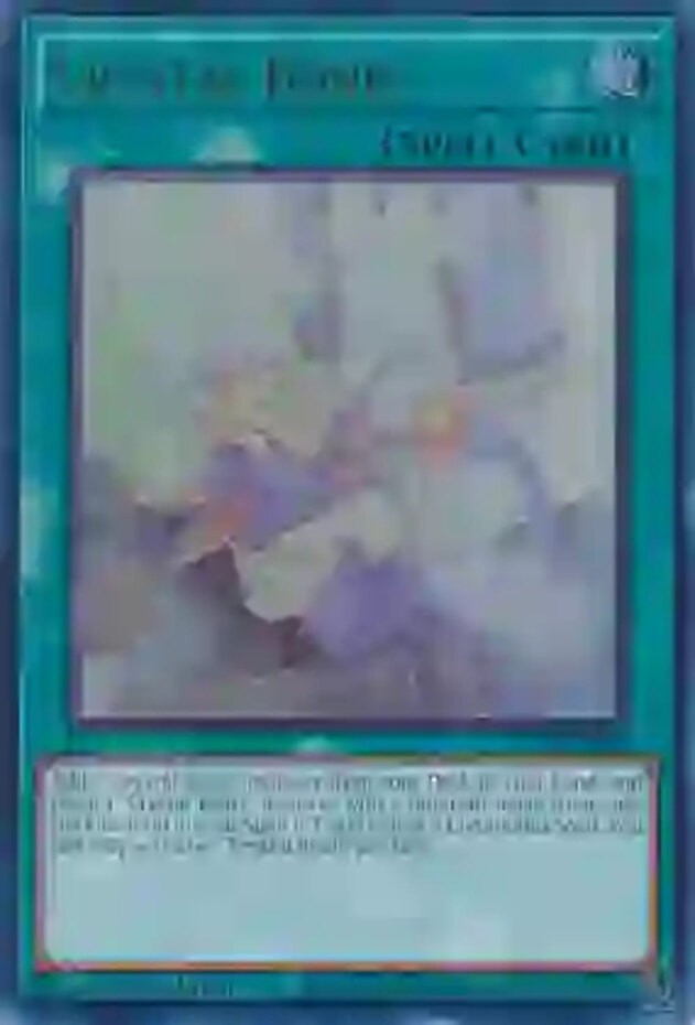 Crystal Bond - SDCB-EN046 - Ultra Rare - 1st Edition - Damaged