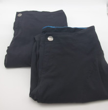 Lot of 2 Columbia Omni-Shield Advanced Repellency Hiking Pant Women's 4 Black