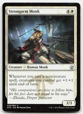 MTG Strongarm Monk U Dragons of Tarkir 39 LP