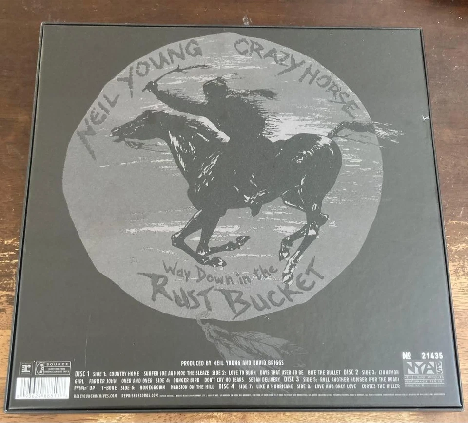 Neil Young with Crazy Horse Box Set 4LP 2CD DVD Rare 2020 Reprise US - Image 2 of 4