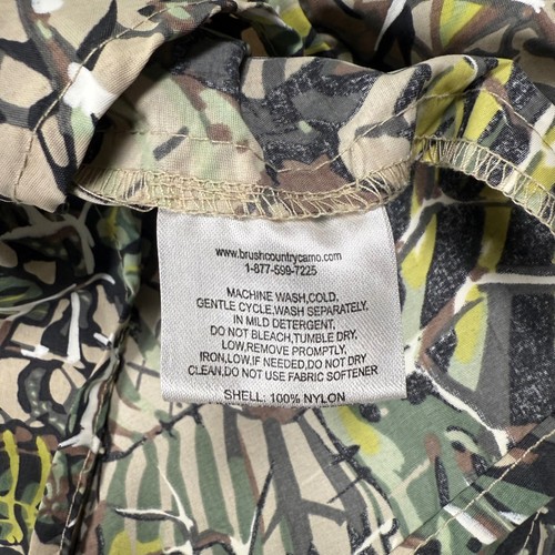 Brush Country Camouflage Shirt Mens XL Short Sleeve Fishing Hunting Outdoor - Bild 4 von 9