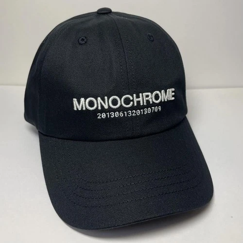 Bts Monochrome Limited Cap Hat Black Pop-Up