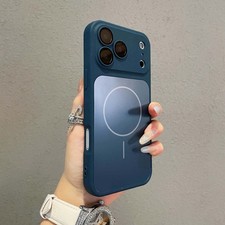For iPhone 17 Pro Max 16 15 14 13 12 11 Magnetic Case Built-In Lens Protector
