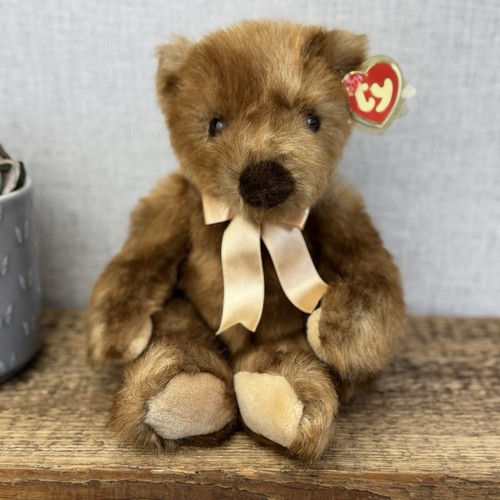 Ty Classic Baby Ginger - Ginger Bear Beanie Baby Pristine Tag Protected 13” - Picture 7 of 11