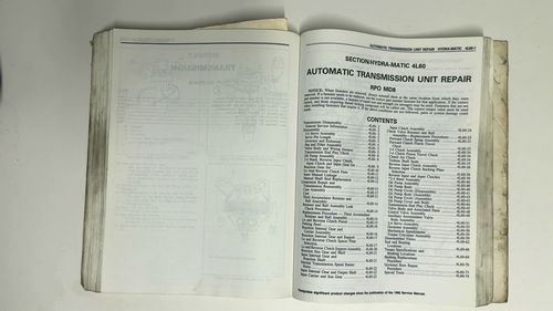 1991 Chevrolet Truck Light Duty Unit Repair Manual GMC Chevy - Picture 4 of 6