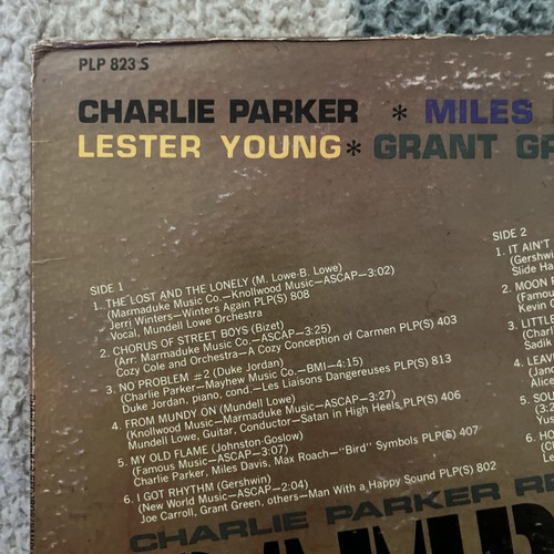 V/A - Charlie Parker Record Sampler - Miles Davis - Grant Green - Misprint Label - Picture 3 of 16