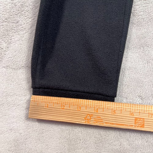REI Sweatpants Youth Boys Size Medium 10-12 Dark Gray Fleece Outdoor Zip Pockets - Picture 9 of 10