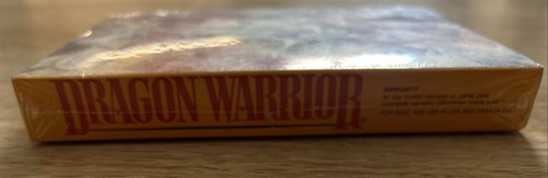 Dragon Warrior Nintendo NES Nuevo Sellado de Fábrica Costura Horizontal - Imagen 16 de 17