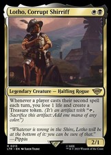 Lotho, Corrupt Shirriff - Foil LTR NM MTG