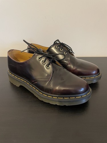WOMENS DR MARTENS SHOES RED - BURGUNDY SIZE 5