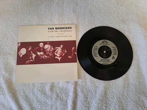 Van Morrison With The Chieftains - I Can't Stop Loving You 7" Vinyl Single - Picture 1 of 3