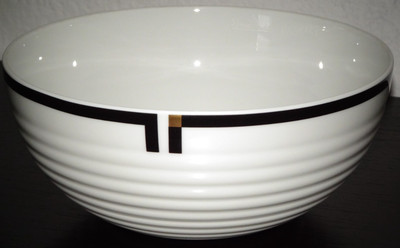 Rosenthal Cupola Nera Studio-Linie wunderschöne Schüssel 18 cm x 8 cm 1.Wahl