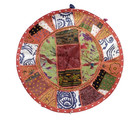 @ Indien Traditional Round Floor Mat Multi colour For Home Deoration S520