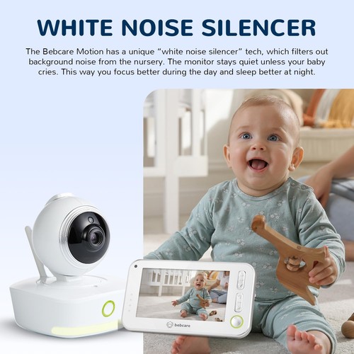 Bebcare Motion - Smart Video Baby Monitor: 4.3" Ultra-Clear Screen, 360° Pan-... - Picture 9 of 9