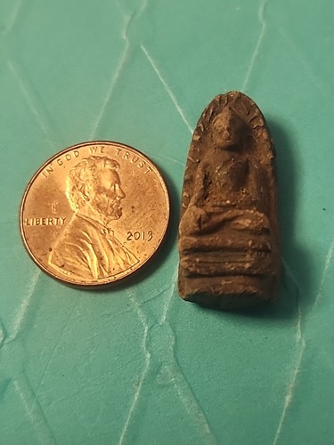 PHRA SOMDEJ LP, RAKANG CHINESE THAI BUDDHA AMULET TALISMAN OLD CHARM - Picture 5 of 5