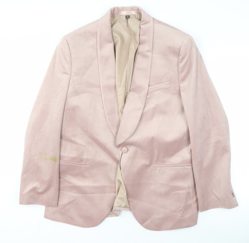 Marks and Spencer Herren Blazer Rosa, Größe 44