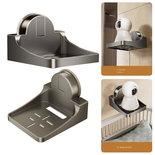 Flexible Placement Home Security Camera Bracket Punch-free Install Easy To Clean - Photo 2/25