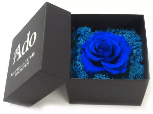 Ado Heart Original Blue Rose Preserved Flower Special Live 2024 Vip Seat Ticket