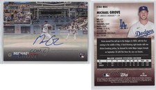 2023 Topps Stadium Club Auto Michael Grove #SCBA-MGE Rookie Auto RC