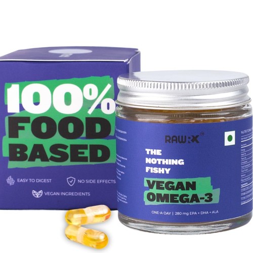 RawRX Vegan Omega 3 Kapseln, 30 Kapseln - Bild 4 von 8