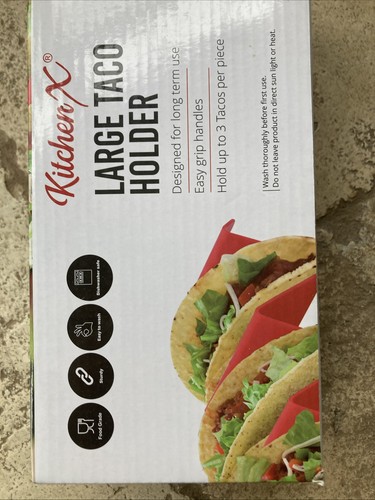 KitchenX Taco Holder - Pack of 2 - Picture 2 of 3