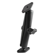 RAM Flat Surface Long Mount with Two Diamond 1" Ball Bases