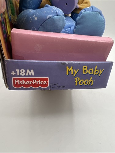 Fisher Price Disney My Baby Pooh Plush In PJ’s And Feeding Bottle Mattel 2003 - Bild 10 von 17