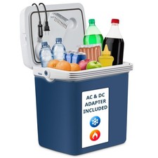 Electric Cooler & Warmer with Handle |27 Quart (25 L) Portable Thermoelectric...