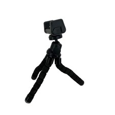 Flexible Octopus Tripod Stand for Smartphone and Camera Black Vlogging Mount