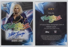 2025 Topps Chrome WWE Future Stars Auto Nikkita Lyons #FSA-NL Auto