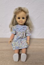 Spielpuppe Vinylpuppe Schildkröt Doll 44 cm Schlafaugen Vintage