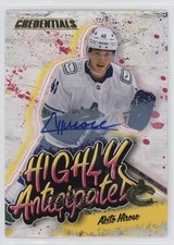 2023-24 Upper Deck Credentials Highly Anticipated Akito Hirose #HA-8 Auto 7wp