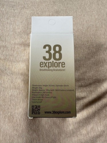 1/F Space 38Explore 38 Lights White Miyabi 38Kt One F Outdoor Camping Led Lanter - Picture 5 of 6