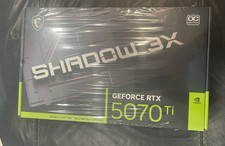MSI RTX 5070 TI 16G SHADOW 3X OC 16GB GDDR7 Graphic Card G507T16S3C