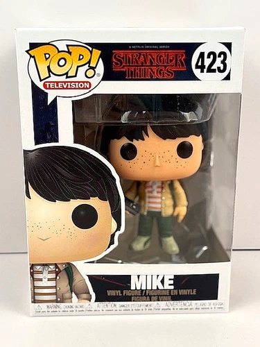 Funko Pop! Television Vinyl: Stranger Things Mike with Walkie Talkie #423 NIB