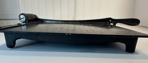 Vintage Eastman No.10 Cast Iron Guillotine Paper Cutter Heavy - Picture 9 of 18