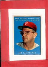 1961 Topps #479 Jim Konstanty NM-MT Phillies ID:76259