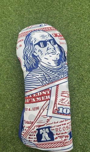 Swag Golf - USA Camo Benjamin Franklin Driver Headcover