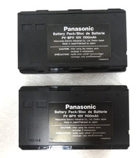 Panasonic Battery Pack PV-BP11 10V 1100mAh Original Batteries Lot of 2