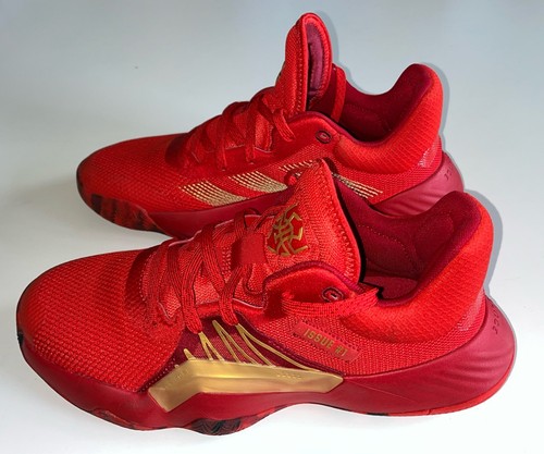 Adidas x Marvel D.O.N. Issue #1 Ironman Spiderman Red Basketball Shoes Mens UK9 - Bild 2 von 23