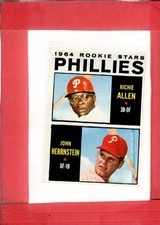 1964 Topps #243 Richie Allen/John Herrnstein EX Excellent RC Rookie Phi ID:70856