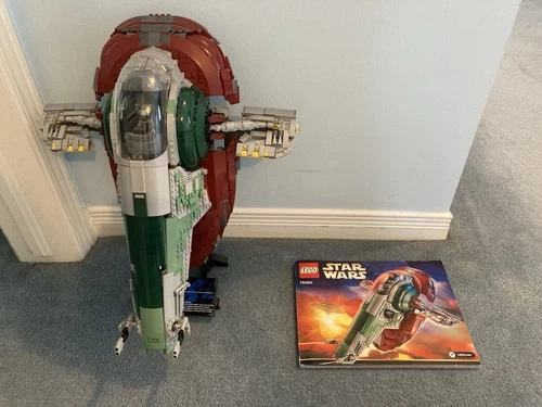 LEGO Star Wars UCS Slave 1 75060 - USED - Missing 2 Minifigures, Damaged Pieces