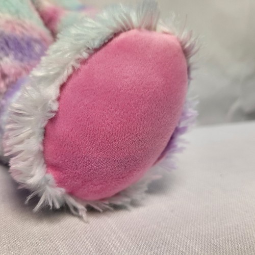 BUILD A BEAR Pastel Swirl Kitty Cat Plush Soft Toy 17" Retired Multicoloured BAB - Picture 4 of 11
