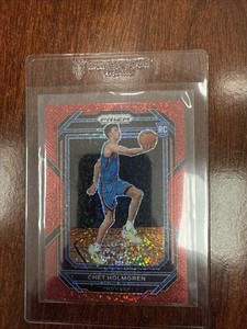 2022-23 Panini Prizm - Chet Holmgren #266 Red Sparkle Prizm (RC)
