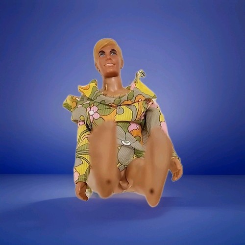 Muñeca Ken de Mattel 1968 Taiwán Disco Groovy Psicodélica De Colección Barbie Novio - Imagen 14 de 21