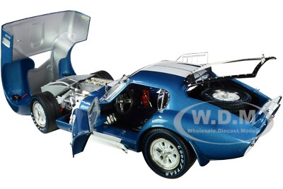 1965 SHELBY COBRA DAYTONA COUPE #11 BLUE 1/18 DIECAST SHELBY